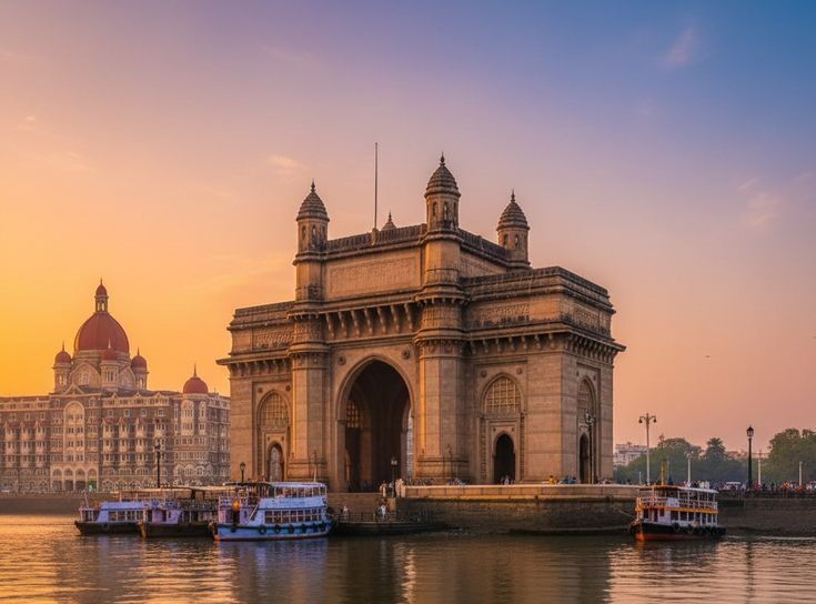 India skyline and architecture