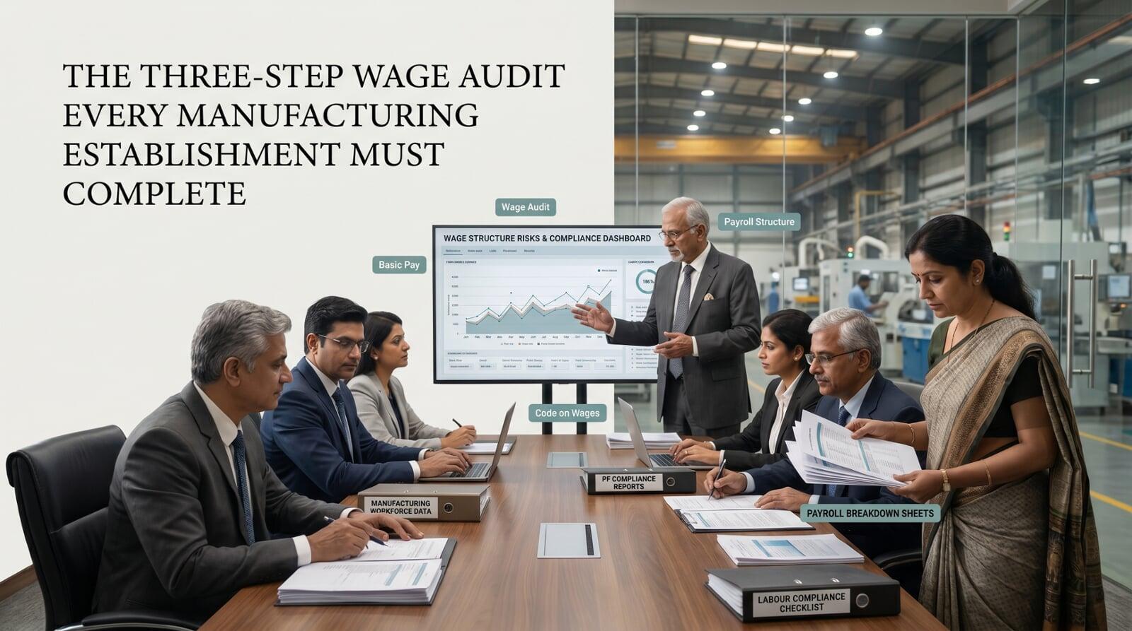 Three-step wage audit