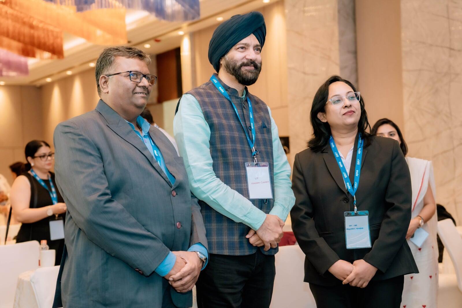 Interaction with HR Leaders at an Event